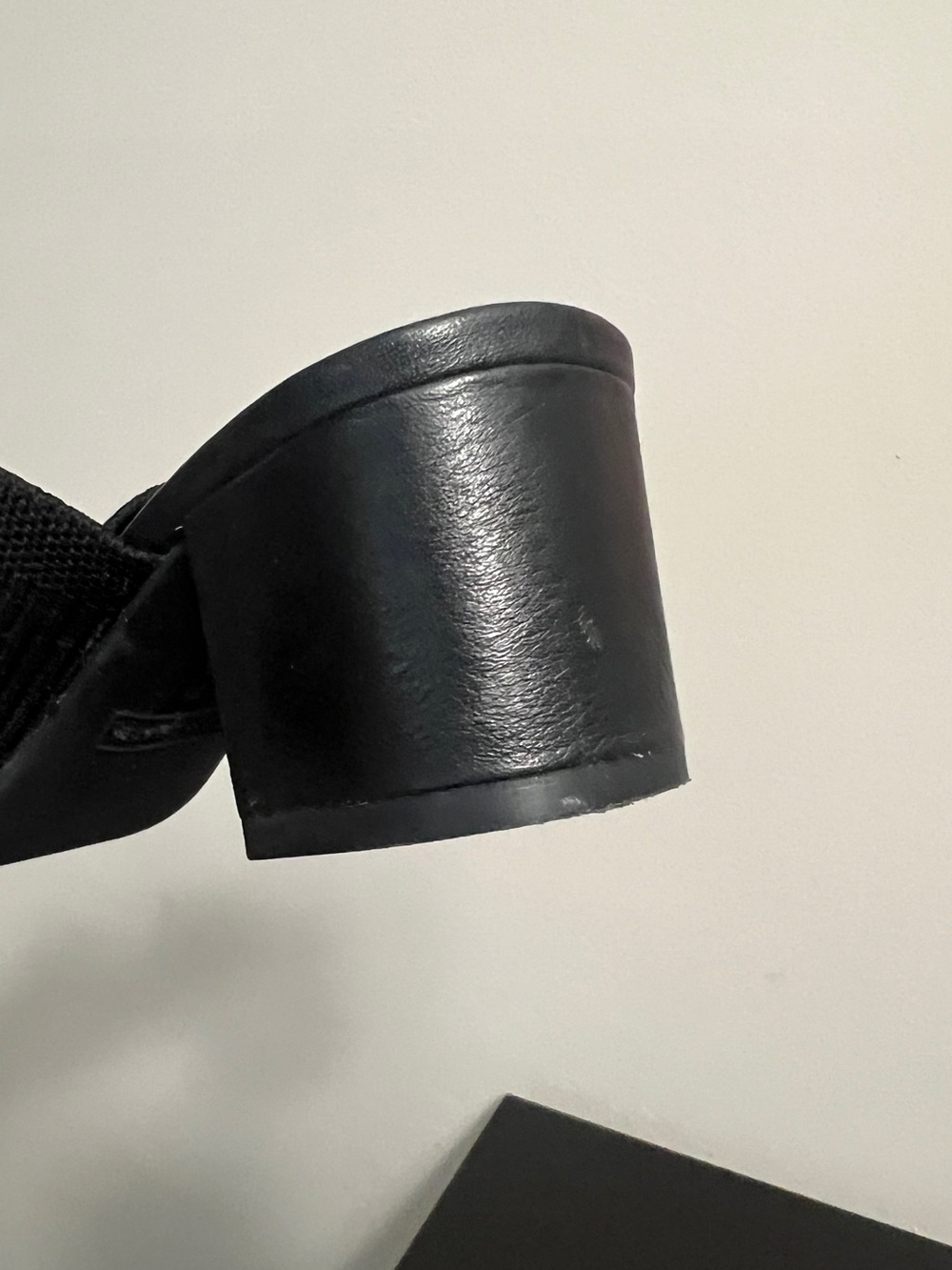 Everlane The Glove Mule in Reknit Size 6.5 Black Heel Sandal Neutral - Picture 12 of 15